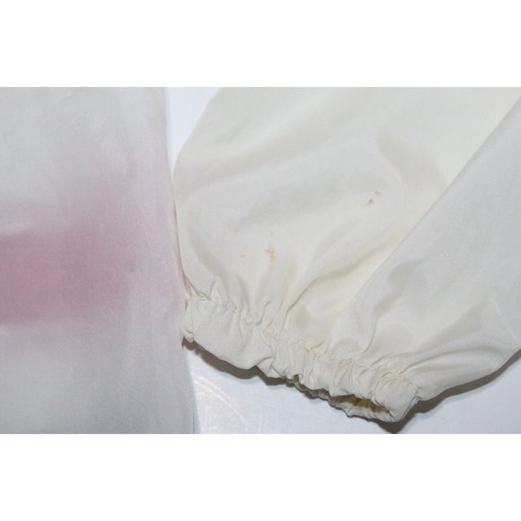 70's/80's Vtg Amerex Sport Series Windbreaker Jacket Coat Large Retro White USA - Picture 6 of 6